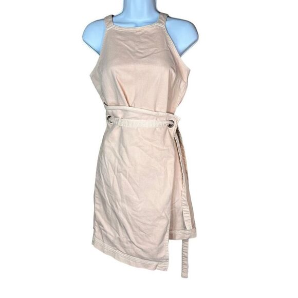 Holding Horses Anthropologie Pink Regatta Wrap Dress Size 2 - Picture 1 of 10